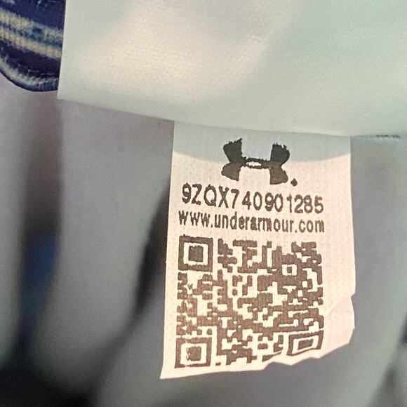 Under Armour Jacket Women Small ColdGear Cozy Cyber Blue Sporty Fitness Running - Picture 10 of 13